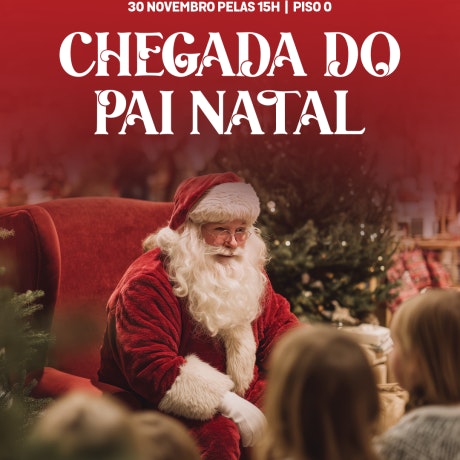 Chegada do Pai Natal ao Ria Shopping!